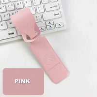 PU Leather Luggage Tag for Suitcase and Travel, 1 Piece