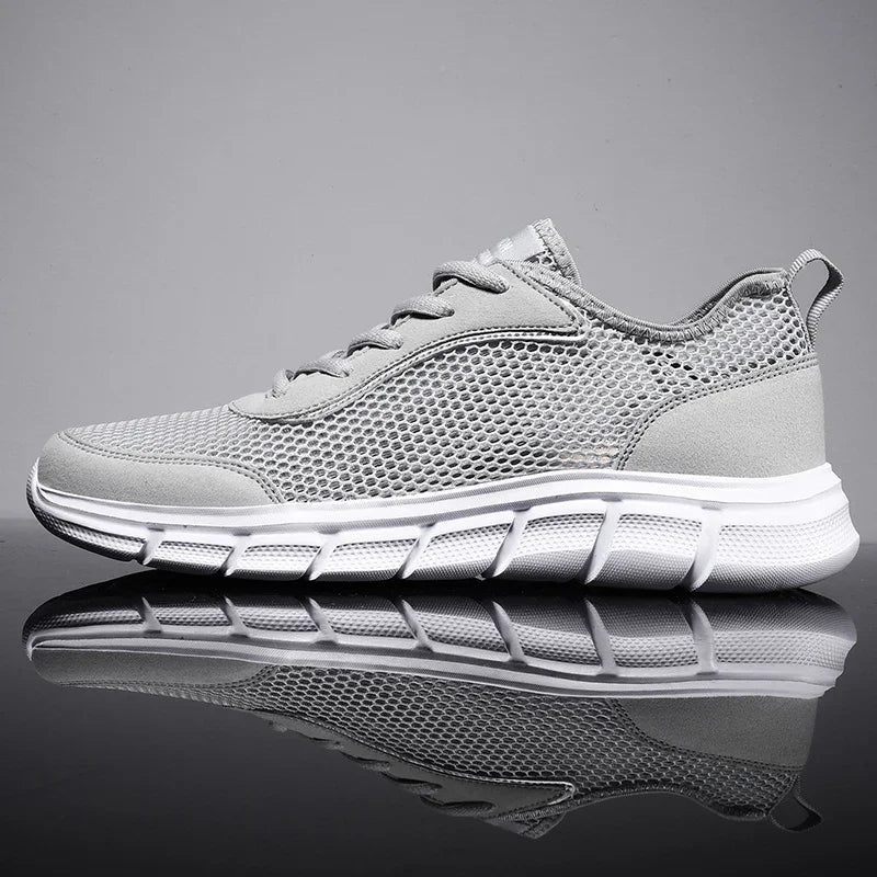Summer Mesh Shoes Men Sneakers Breathable Light Men's Casual Shoes Lace-Up Walking Footwear Tenis Masculino Zapatillas Hombre - Buy online at  Vibe In Cart.