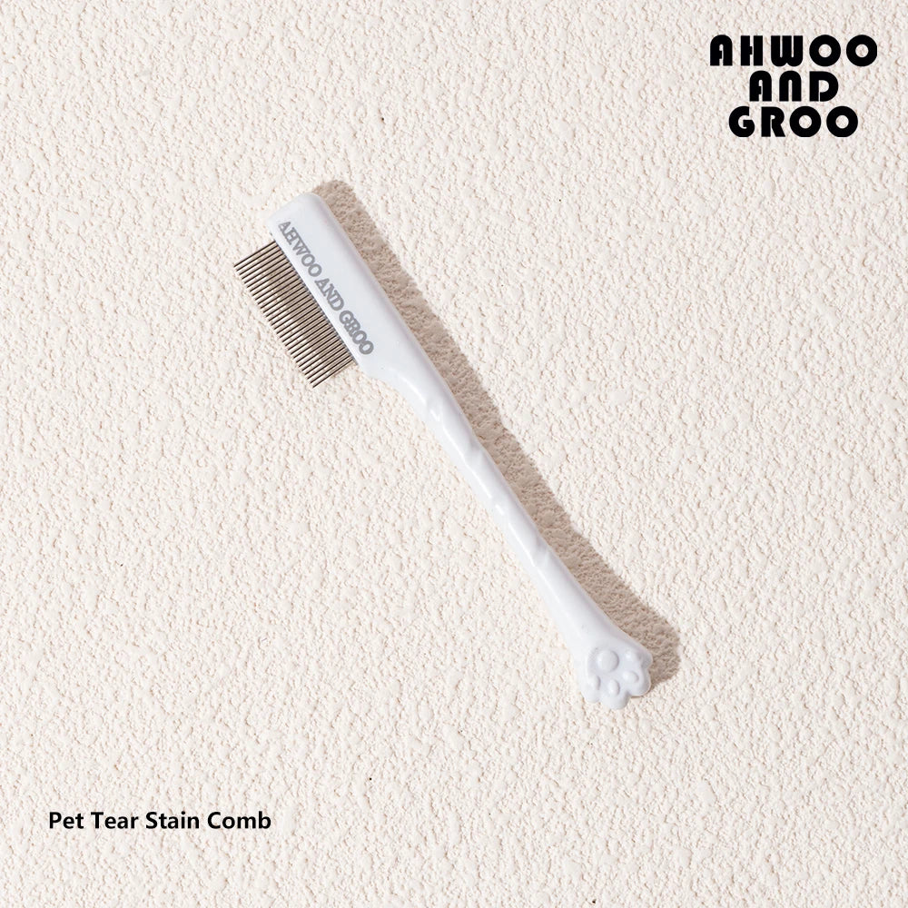 Pet Facial Cleaning Comb Set Removes Tear Stains Eye-poop Cat Paw Comb Dog Hair Repair Scissors Cat Hair Comb Pet Clean Supplies - Buy online at  Vibe In Cart.