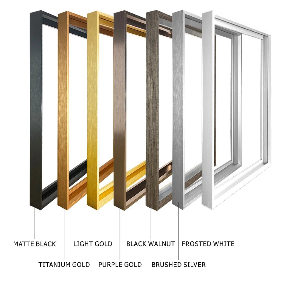 8 Colors 40x50 30x40cm Canvas Picture Metal Aluminum Outer Frames for Oil Painting Artwork Wall Art Photo Poster Home Decoration - Buy online at  Vibe In Cart.