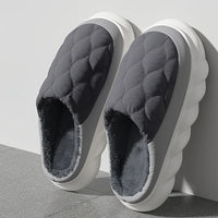 Men's Winter Slippers, Plush Upper & Thick EVA Sole. Warm Comfort for Indoor/Outdoor. Sizes 46-49. Grey. - Buy online at  Vibe In Cart.