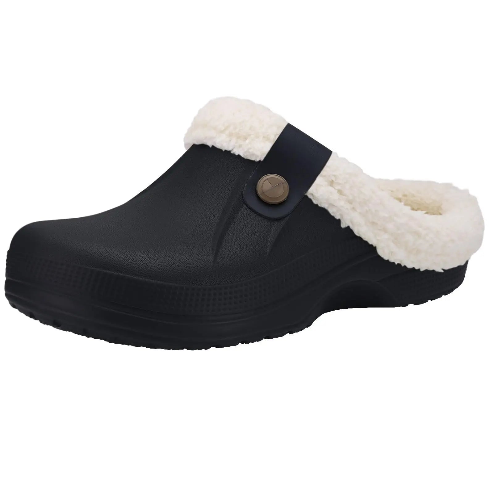 Waterproof Plush Lined Slippers for Indoor and Outdoor Use