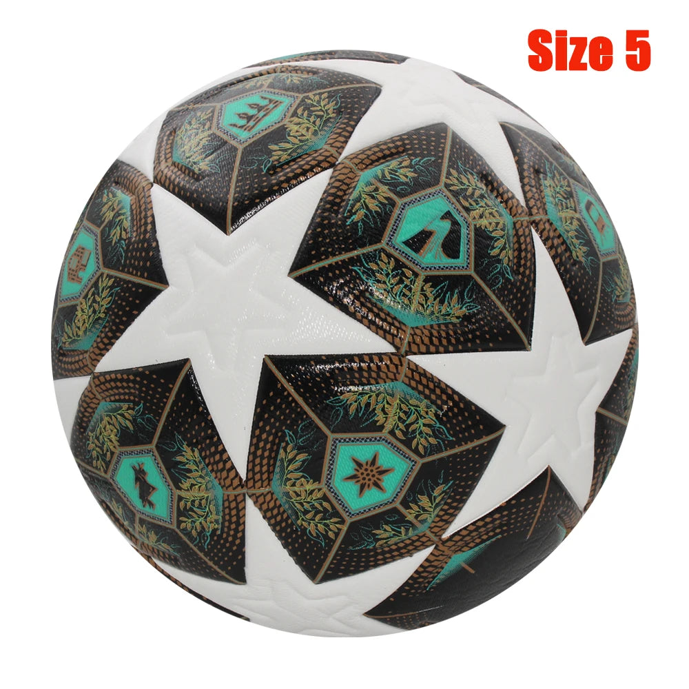 Soccer Ball Seamless PU Material Sizes 4 and 5