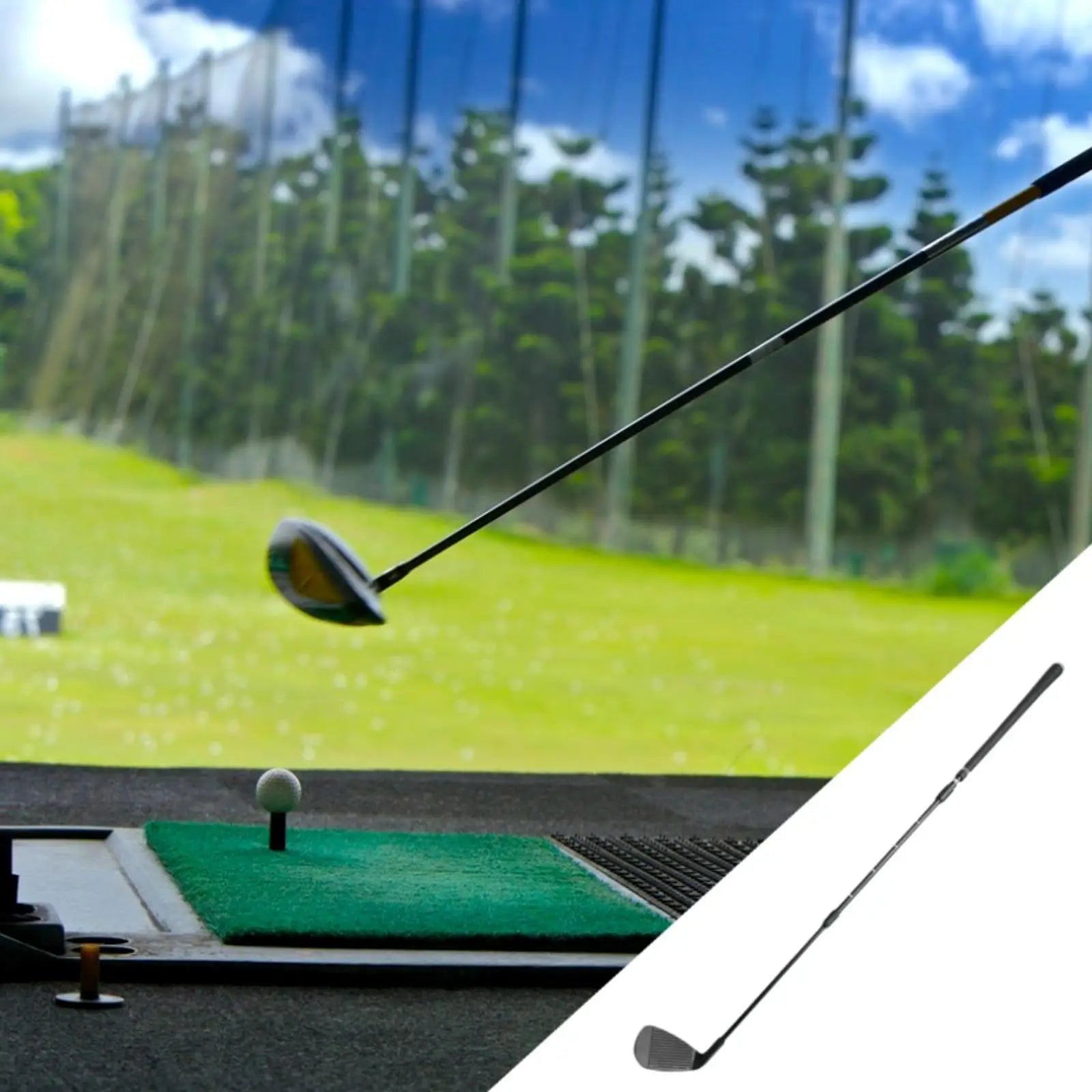 Golf Chipper Club Adjustable Beginners Training Outdoor Golfer Gift Accessory Golf Wedge Golf Chipping Practice Club with Scale - Buy online at  Vibe In Cart.