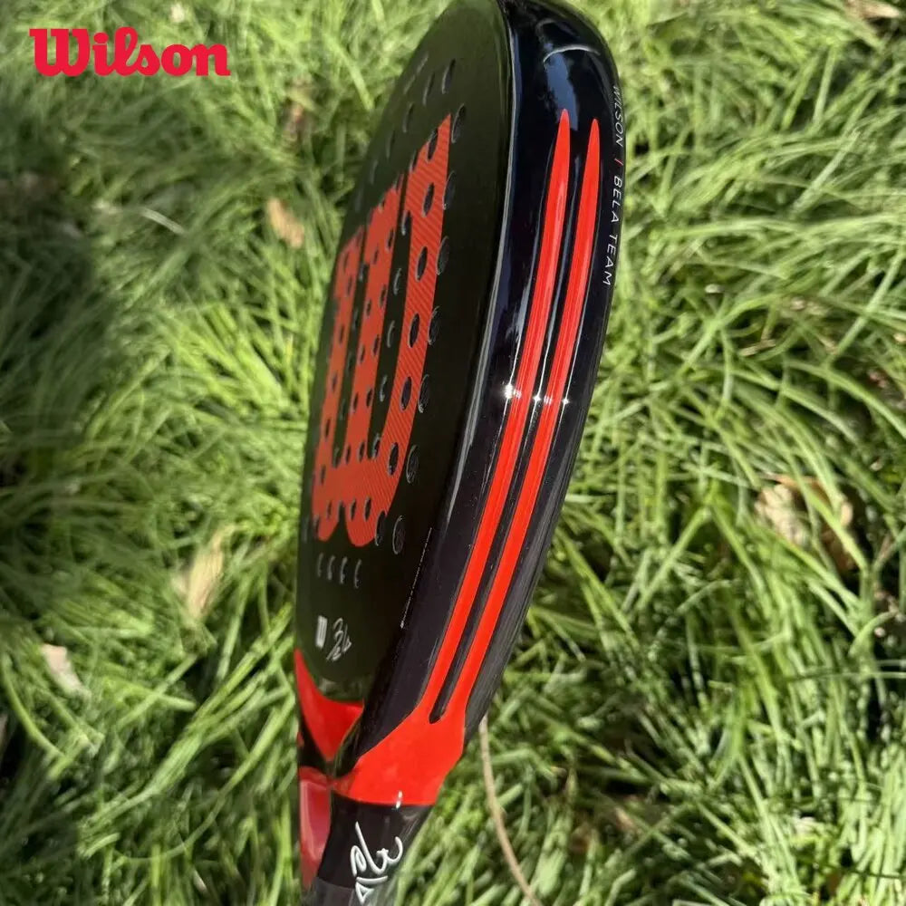 Wilson Professional Tennis Rackets Carbon Fibre Surface Diamond Shape with Eva Memory Flex Foam Core Padel Tennis Racquets - Buy online at  Vibe In Cart.
