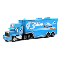 Disney Pixar Cars Toys Lightning McQueen Jackson Diecast Vehicle King Mike Uncle 1:43 Truck Trailer Model Toy Gifts - Buy online at  Vibe In Cart.
