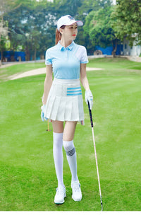 TTYGJ Golf Skirts for Women School Style Golf Clothing Versatile High Waist Skorts Ladies Anti-light Pleated Tennis Skirt XS-XL - Buy online at  Vibe In Cart.