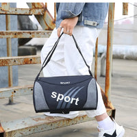 Women's & Men's Gym Bag Unisex Outdoor Crossbody Shoulder Backpack Personalized Duffel Overnight Travel Yoga Sports Bag - Buy online at  Vibe In Cart.