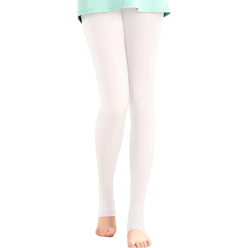 PGM Breathable Female Legging Stocking Sunscreen Women Golf Pants Ice Silk High Elastic Stocking Outdoor Thin Long Leg Sock