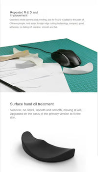 Ergonomic Silicon Gel Non-Slip Mouse Pad with Wrist Rest
