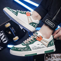 New Men's Shoes Lace-Up Sneakers Male Breathable Board Shoes Outdoor Non Slip Running Shoes Autumn Trend Casual Shoe Scarpe Uomo - Buy online at  Vibe In Cart.