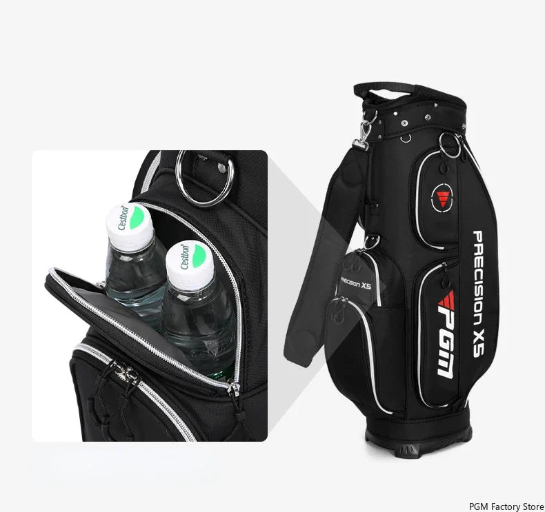 Golf Bag Waterproof Lightweight Nylon 128cm Height Large Capacity