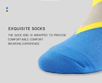 Men's Compression Crew Sports Socks with Nylon Blend