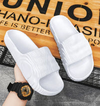 Soft Home Slippers Couple Summer Indoor Skid Proof Bathroom Slippers Sandals Hotel Solid Color Men Women Flip Flops Flat Shoes - Buy online at  Vibe In Cart.