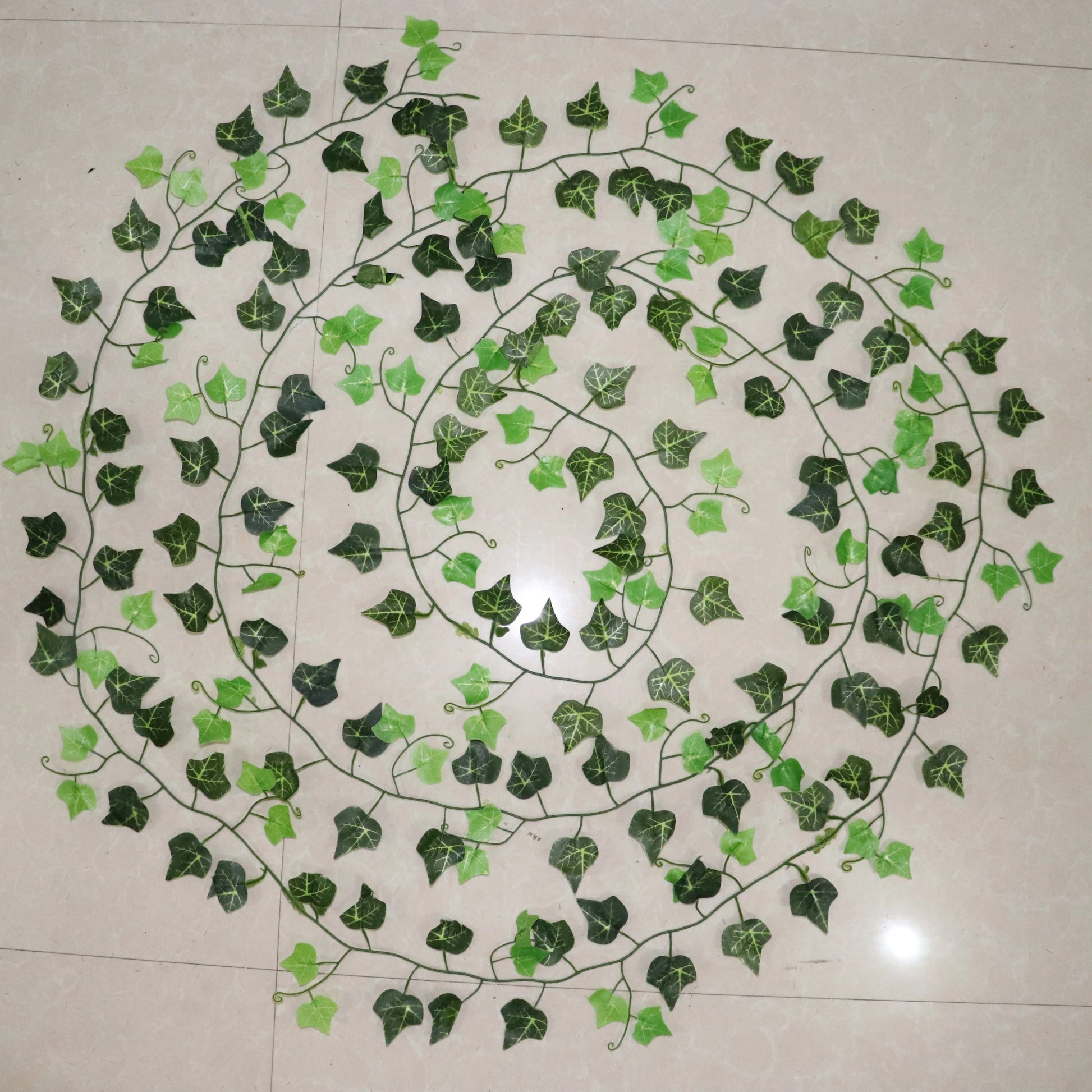 100pcs Leaf 1 piece 2.4M Home Decor Artificial Ivy Leaf Garland Plants Vine Fake Foliage Flowers Creeper Green Ivy Wreath - Buy online at  Vibe In Cart.