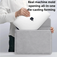 PU Laptop Sleeve Case for 13, 14, 15, and 15.6 Inch Laptops