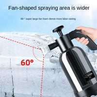 2L Hand Pump Foam Sprayer with 3 Types of Nozzle Hand Pneumatic Foam Cannon Snow Foam Car Wash Spray Bottle Car Window Cleaning - Buy online at  Vibe In Cart.
