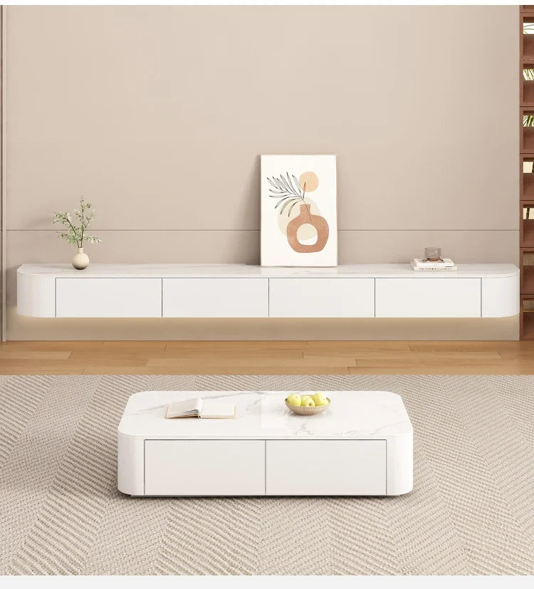 Modern TV Stand with Minimalist Mid Century Design