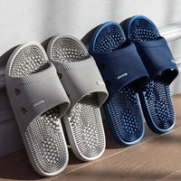 Summer Slippers for Men PVC Massage Non Slip Solid Color Comfortable Durable Bathroom Shoes Cool Pool - Buy online at  Vibe In Cart.