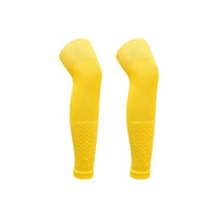 Polyester Shin Guard Socks for Football, Knee-High, Free Size