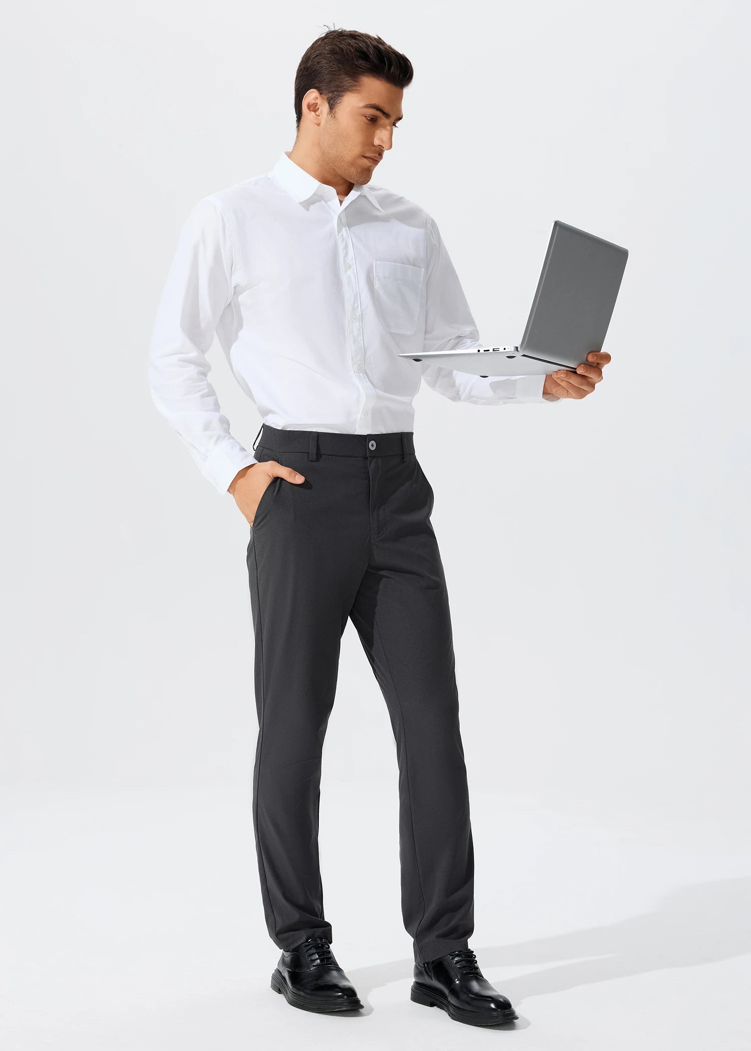 Men's Casual Golf Pants, Stretch Slim Straight Lightweight Quality Business Pants Golf Sports Trousers 30-34 Inseam Length - Buy online at  Vibe In Cart.