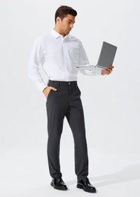 Men's Casual Golf Pants, Stretch Slim Straight Lightweight Quality Business Pants Golf Sports Trousers 30-34 Inseam Length - Buy online at  Vibe In Cart.