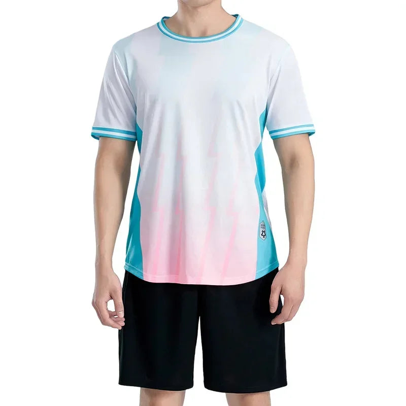 Adult Personalize Football Jerseys Soccer Uniform MAN Women Team Training Quick-Drying Sportswear Futsal Tracksuit Outfit - Buy online at  Vibe In Cart.