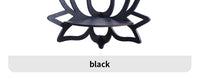 Wooden Lotus Hollow Decorative Rack Aromatherapy Organiser Essential Oil Candle Holder Wall Mounted Shelf Corner Shelf - Buy online at  Vibe In Cart.