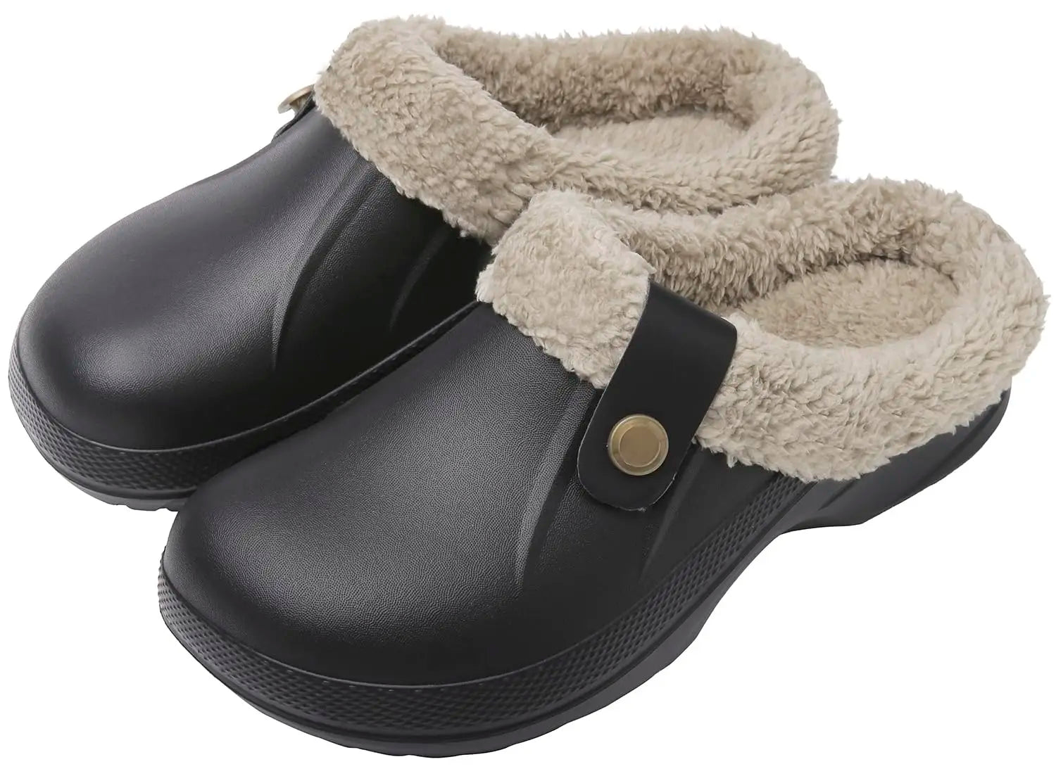 Kidmi Classic Fur Shoes For Men Women Lined Clogs Waterproof Shoes Winter Fuzzy Slippers for Women Men Indoor and Outdoor Shoes - Buy online at  Vibe In Cart.