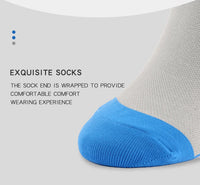 Men's Compression Crew Sports Socks with Nylon Blend