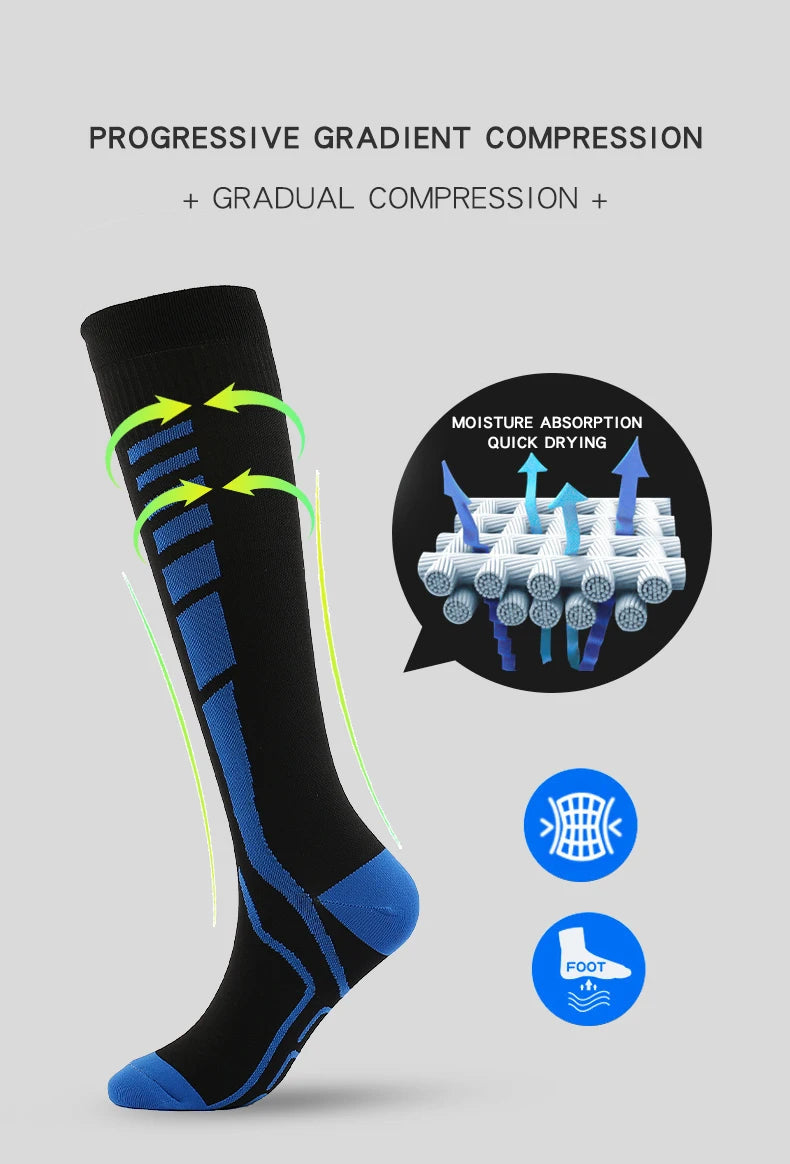 Crossfit Hombre Outdoor Skating Socks Cycling Socks Diabetes Sports Socks Men Compression Socks Varicose Veins Thermosokken - Buy online at  Vibe In Cart.