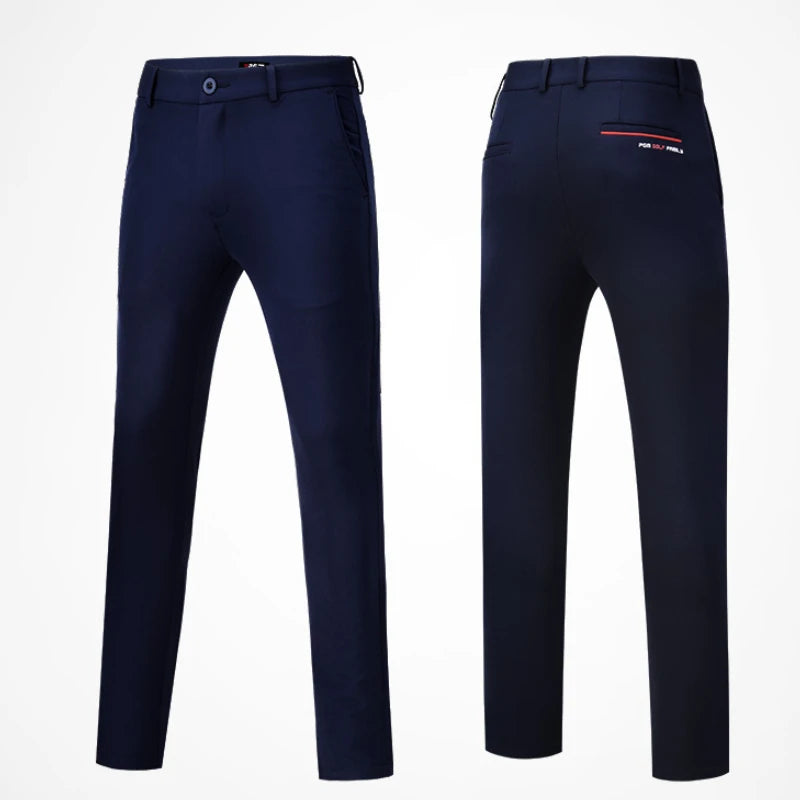 PGM Golf Tennis Men's Long Slim Trousers Spring Autumn High Elastic Sports Wear-resistant Shorts Comfortable Soft Dry KUZ052 - Buy online at  Vibe In Cart.