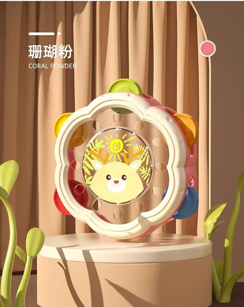 Baby Musical Instruments Drum Toys Montessori Learning Toys for Toddlers 1-3 Baby Early Hand Development Interactive Music Toys