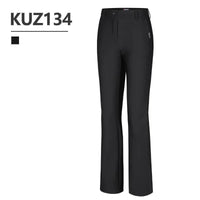 Women's Flared Slim Warm Golf Pants for Autumn Winter