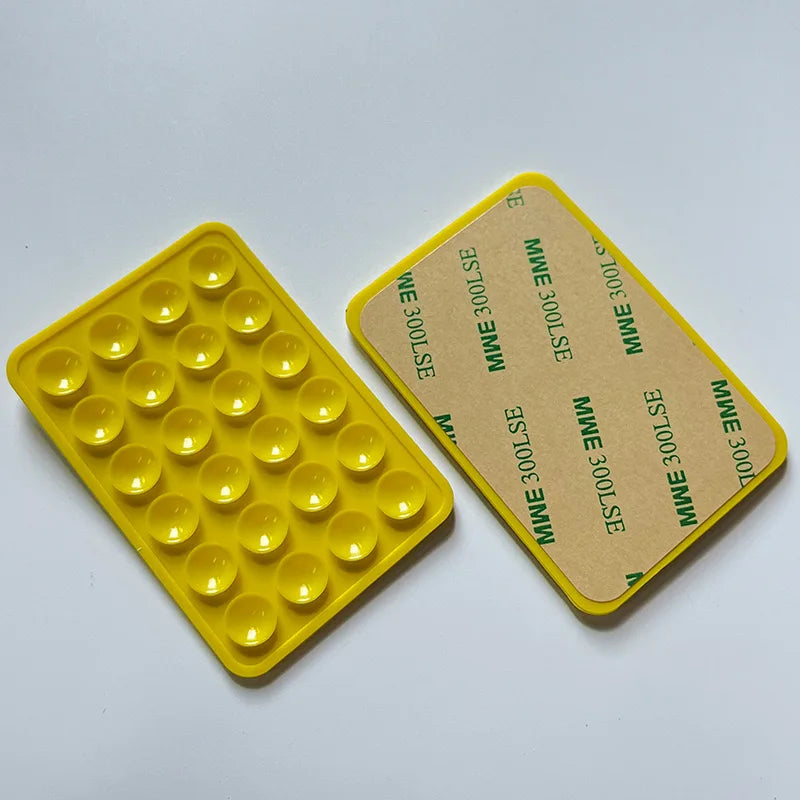 Universal Wall Phone Holder with Adhesive Suction and Anti-Slip Grip