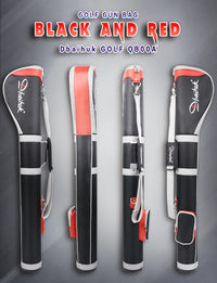 Lightweight Nylon Stand Golf Bag 126x22x13cm for 6-7 Clubs