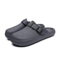 Men's EVA Waterproof Non-Slip Slippers with Low Heel