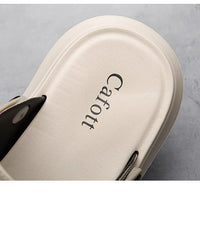 Sandals Men's 2025 New Summer Casual Beach Shoes Indoor and Outdoor Wear Two-Wear Lightweight One-Line Sandals - Buy online at  Vibe In Cart.