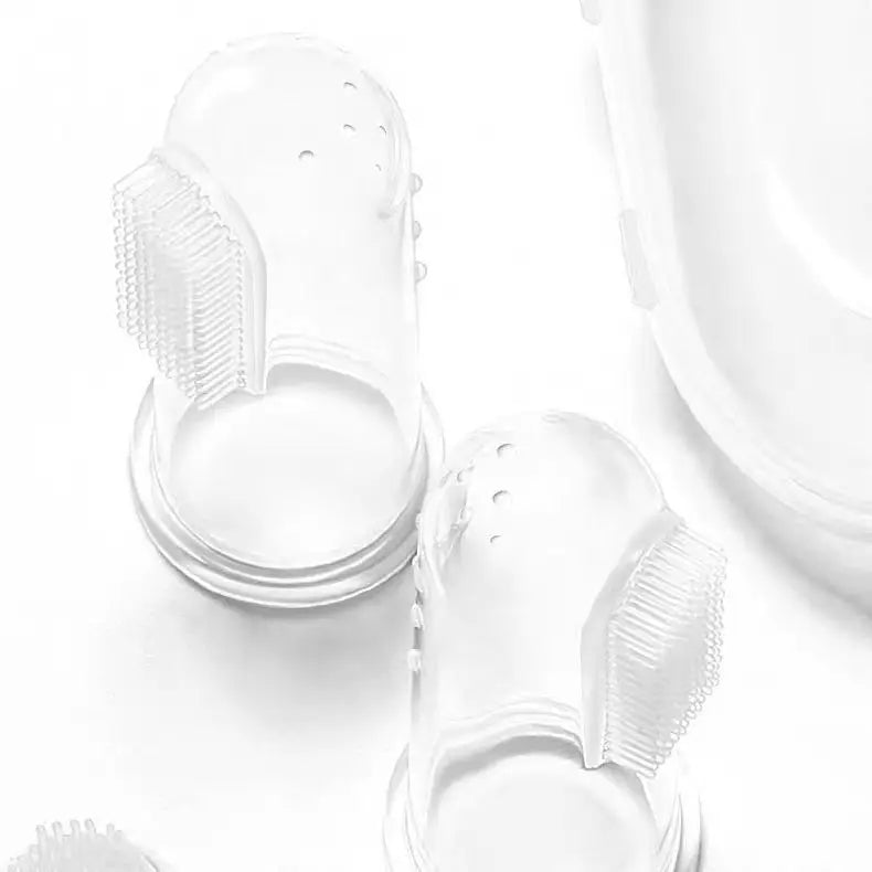 Silicone Soft Pet Finger Cuff Toothbrushes Dog Brush Bad Breath Tartar Teeth Care Tool Cat Cleaning Scrub Silicagel Pet Supplies - Buy online at  Vibe In Cart.