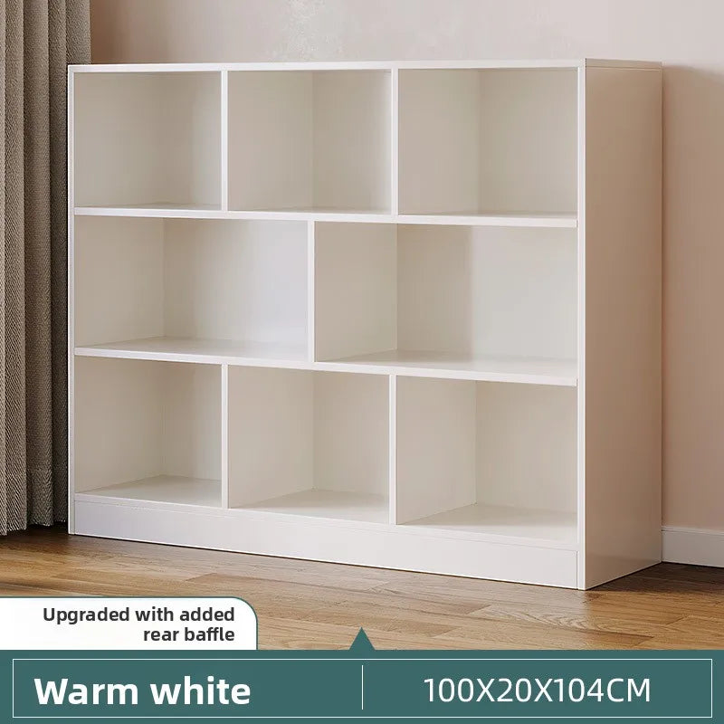 Multi-Grid Storage Cabinet with Multi-Layer Shelves for Home