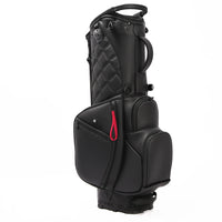 OEM Custom Logo 514 Way Waterproof PU Leather Golf Stand Bag Durable Polyester & Nylon Black Gray Club Bag - Buy online at  Vibe In Cart.