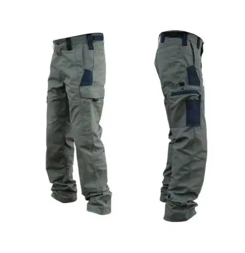 Wear Resistant Work Pant Man Multi-pocket Straight Cargo Trousers Outdoor Jogging Tactical Pants Spring Autumn Casual Trousers - Buy online at  Vibe In Cart.