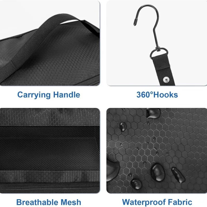 Hanging Suitcase Organizer Oxford Storage Bags For Travel