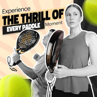 Padel Racket Carbon Fiber Surface Tennis Racket Pop Tennis Beach Tennis - Buy online at  Vibe In Cart.