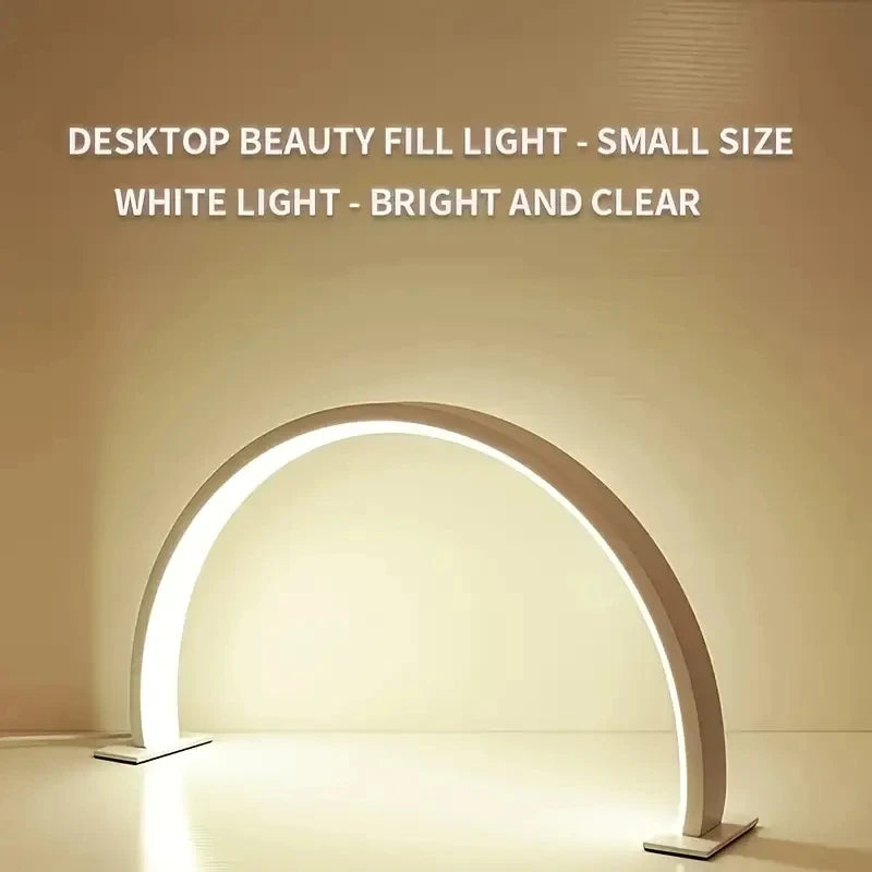 New Moon Nail Work Lamp - Beauty Work Desk Lamp, Three-color USB Power Supply - Black/White/Pink, Suitable for Nail Art, Eyelash - Buy online at  Vibe In Cart.