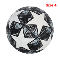 Soccer Ball Seamless PU Material Sizes 4 and 5