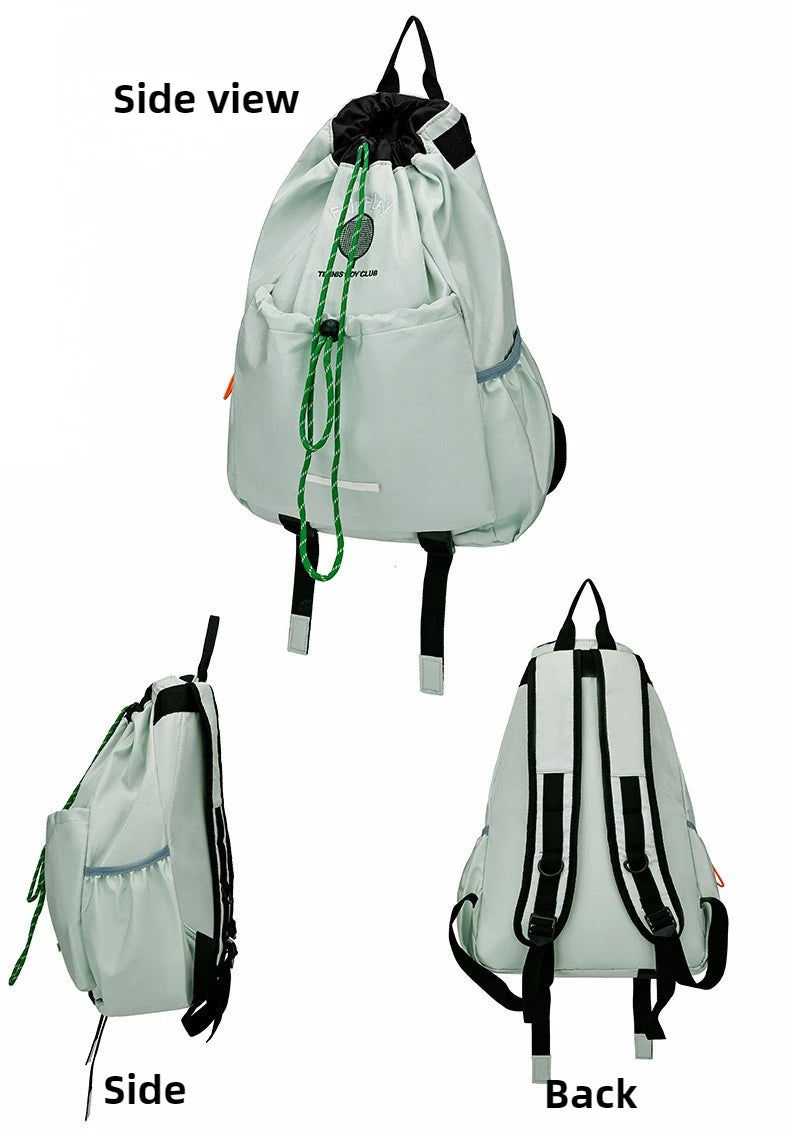 Portable Tennis badminton Racket Bag Versatile for outdoor use Lightweight Drawstring Back pack for Men and Women Hiking Bag - Buy online at  Vibe In Cart.