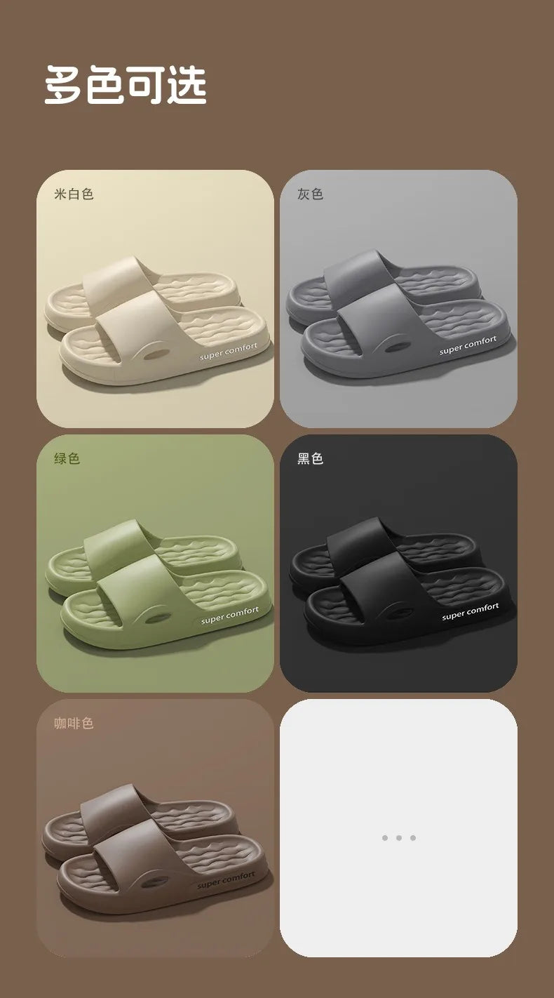 Indoor Home Sandals Fashion Men's Summer Ligtweight EVA Slippers Shoes Men Slippers Outdoor Students Women Comfortable Slides - Buy online at  Vibe In Cart.