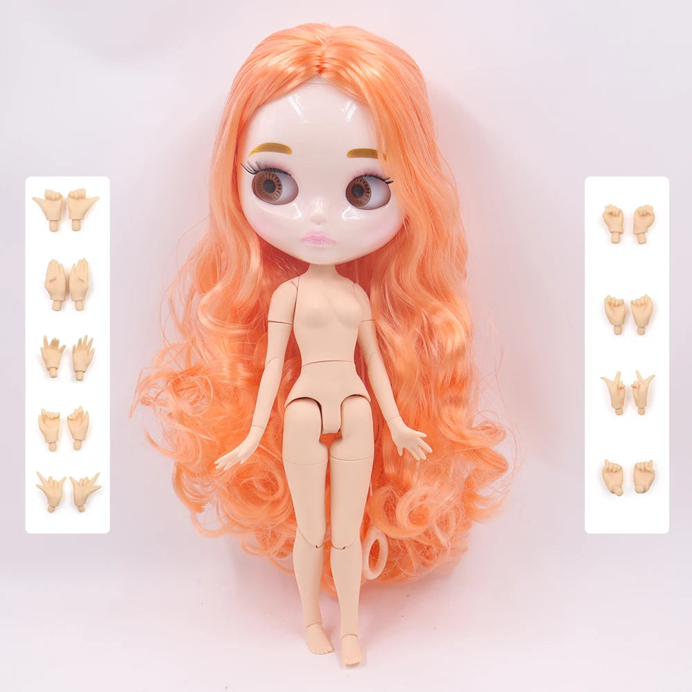 ICY DBS Blyth Doll 1/6 Joint Body 30CM BJD toys Natural shiny face with extra hands AB DIY Fashion Dolls girl gift - Buy online at  Vibe In Cart.