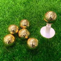 Golf Plated Balls Double Layer Competition Balls Gold Plated Balls Gift Balls Gold Plated Silver Plated Blue Plated Powder Balls - Buy online at  Vibe In Cart.